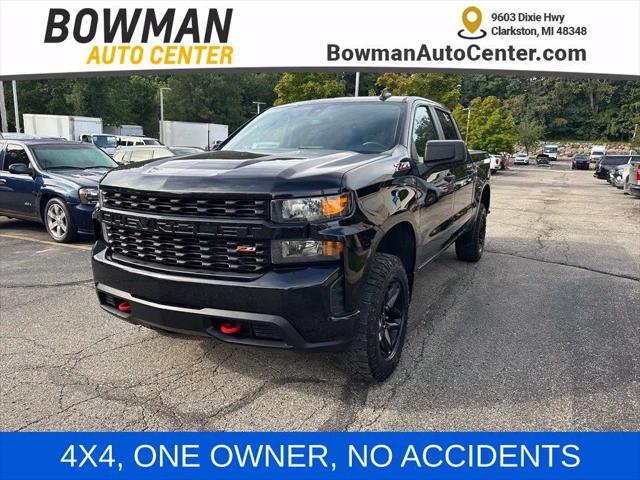 2021 Chevrolet Silverado 1500 4WD Crew Cab Short Bed Custom Trail Boss for sale in Clarkston, MI