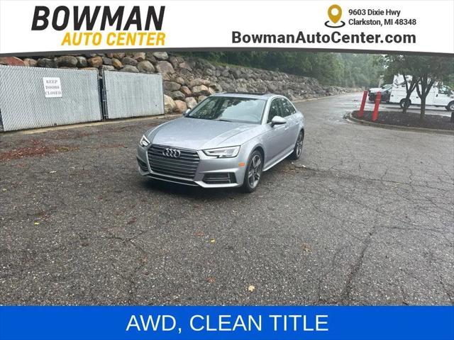 2018 Audi A4 2.0T Premium for sale in Clarkston, MI