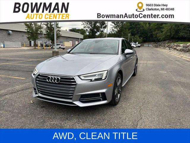 2018 Audi A4 2.0T Premium for sale in Clarkston, MI