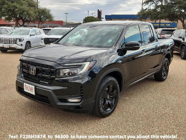 2025 Honda Ridgeline Black Edition for sale in Lubbock, TX