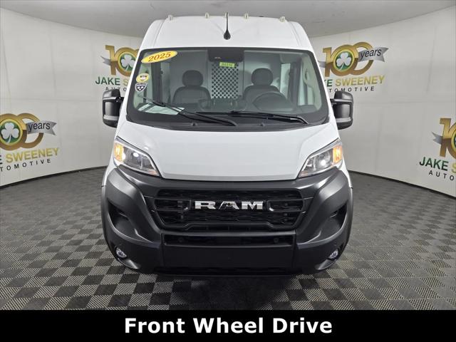 2025 Ram ProMaster 2500 Cargo Van Tradesman High Roof 136 WB w/Pass Seat