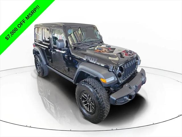 2025 Jeep Wrangler 4-Door Willys 4x4 for sale in Chicago, IL