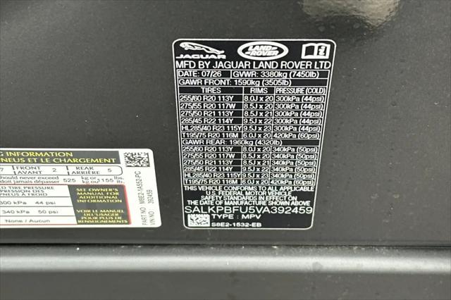 2027 Land Rover Range Rover SE