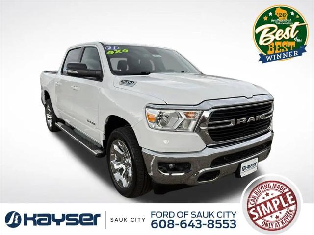 2021 Ram 1500 Big Horn Crew Cab 4x4 57 Box for sale in Sauk City, WI