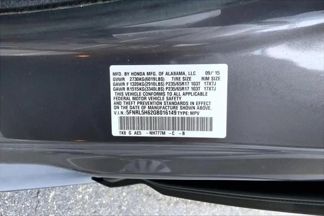 2016 Honda Odyssey EX-L