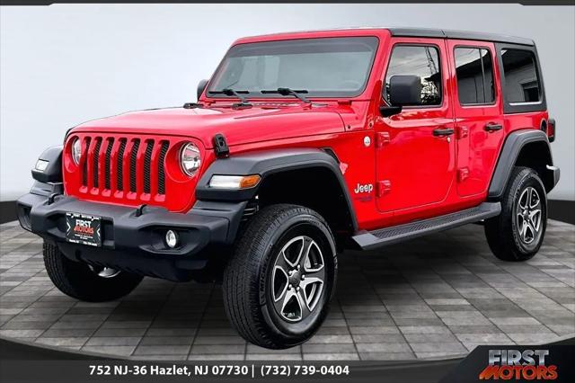 2018 Jeep Wrangler Unlimited Sport S 4x4 for sale in Hazlet, NJ