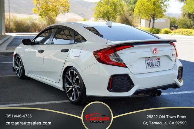2018 Honda Civic Si for sale in Temecula, CA