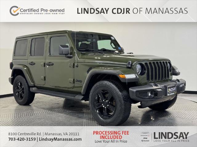 2021 Jeep Wrangler Unlimited Sahara Altitude 4x4