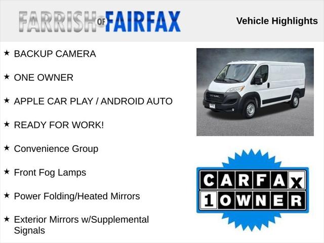 2025 RAM ProMaster 2500 Cargo Van Tradesman Low Roof 136 WB w/Pass Seat 2025 RAM ProMaster 2500 Cargo Van Tradesman Low Roof 136 WB w/Pass Seat