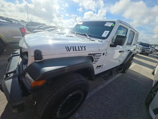 2022 Jeep Wrangler Unlimited Willys 4x4 for sale in Plantation, FL