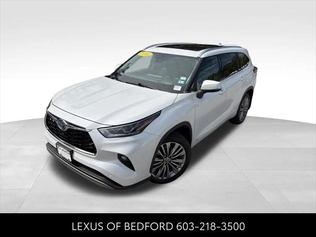 2022 Toyota Highlander Hybrid Platinum for sale in Bedford, NH