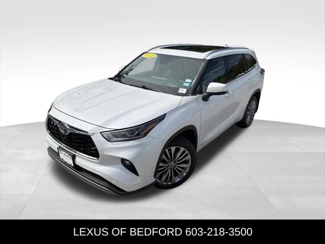 2022 Toyota Highlander Hybrid Platinum for sale in Bedford, NH