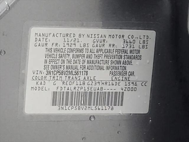 2021 Nissan Kicks S Xtronic CVT