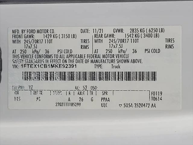 2021 Ford F-150 XL
