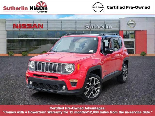 2022 Jeep Renegade Limited 4x4 for sale in Orlando, FL