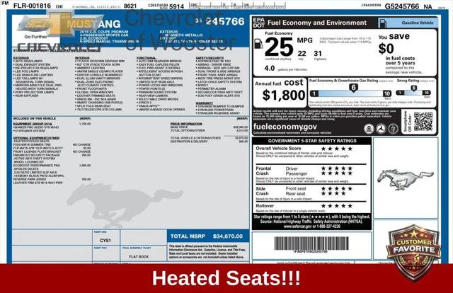 2016 Ford Mustang for sale near Wooster, OH