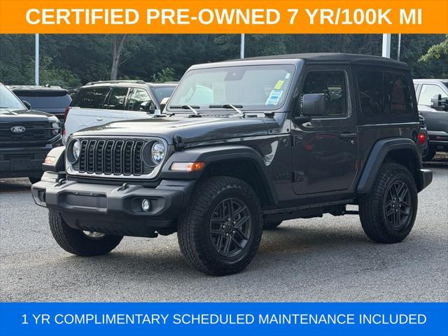 2024 Jeep Wrangler 2-Door Sport S 4x4 2024 Jeep Wrangler 2-Door Sport S 4x4