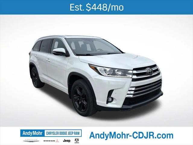 2019 Toyota Highlander Limited Platinum for sale in Indianpolis, IN