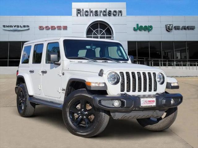 2022 Jeep Wrangler Unlimited Sahara Altitude 4x4 for sale in Richardson, TX