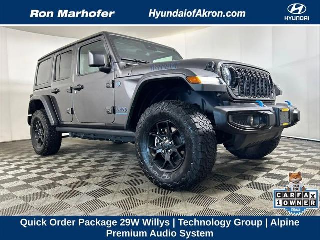 2024 Jeep Wrangler 4xe Willys 4xe for sale in Cuyahoga Falls, OH