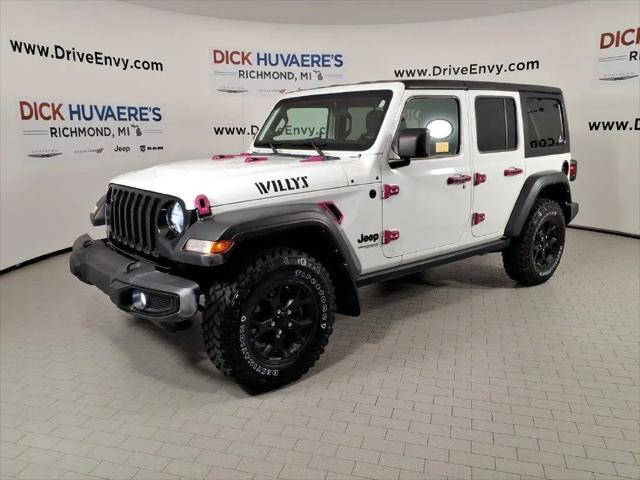 2022 Jeep Wrangler Unlimited Willys 4x4 for sale in Richmond, MI