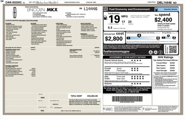 2013 Lincoln MKX AWD