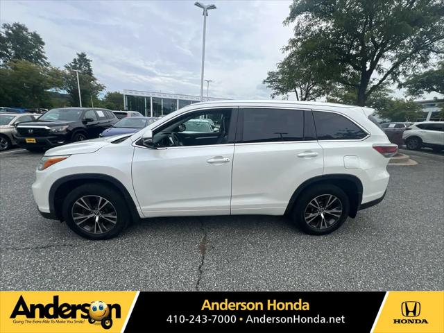 2016 Toyota Highlander XLE V6 for sale in Cockeysville, MD
