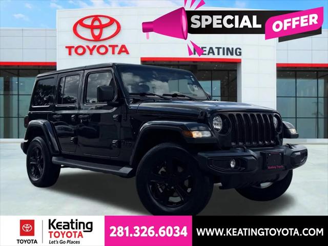 2020 Jeep Wrangler Sahara Altitude 4x4 for sale in Manvel, TX