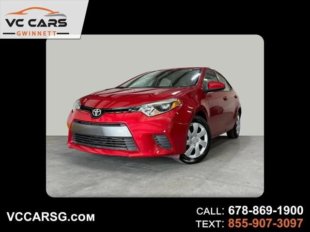 2016 Toyota Corolla LE for sale in Duluth, GA