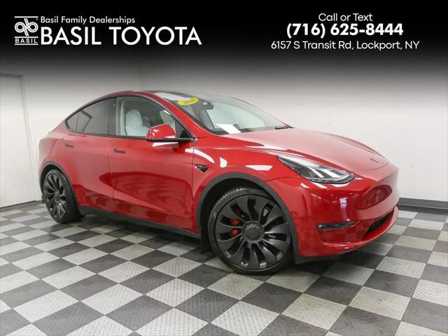 2021 Tesla Model Y Performance Dual Motor All-Wheel Drive for sale in Lockport, NY