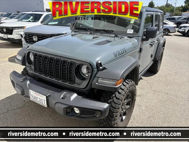 2026 Jeep Wrangler 4-Door Willys 4x4 for sale in Riverside, CA