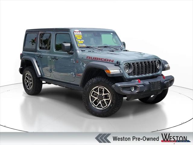 2025 Jeep Wrangler 4-Door Rubicon 4x4 for sale in Davie, FL