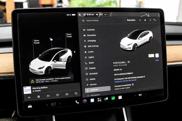 2020 Tesla Model 3 Standard Range Rear-Wheel Drive