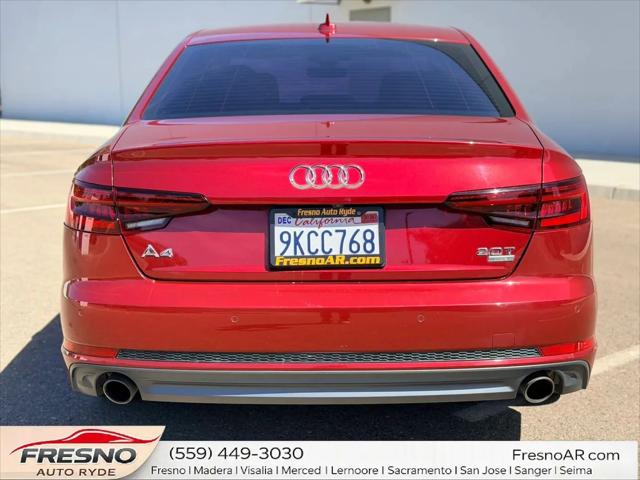 2018 Audi A4 2.0T Tech ultra Premium