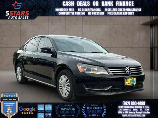 2014 Volkswagen Passat 1.8T S for sale in Dallas, TX