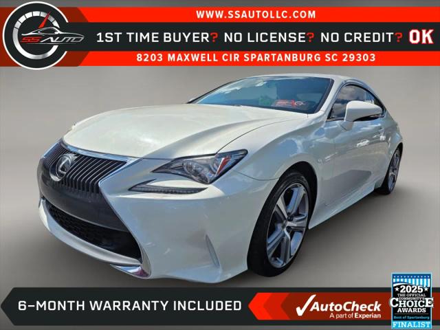 2016 Lexus RC 200t 200t for sale in Spartanburg, SC