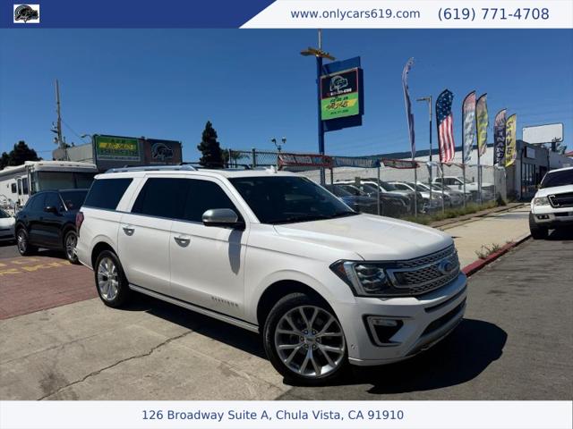 2018 Ford Expedition Max Platinum for sale in Chula Vista, CA