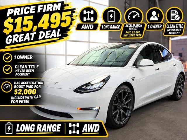 2018 Tesla Model 3 Long Range for sale in Alamo, CA