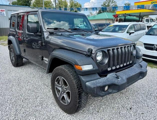 2019 Jeep Wrangler Unlimited Sport S 4x4 for sale in Saint Albans, WV