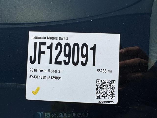 2018 Tesla Model 3 Long Range