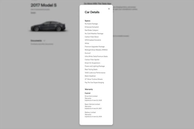 2017 Tesla Model S P100D