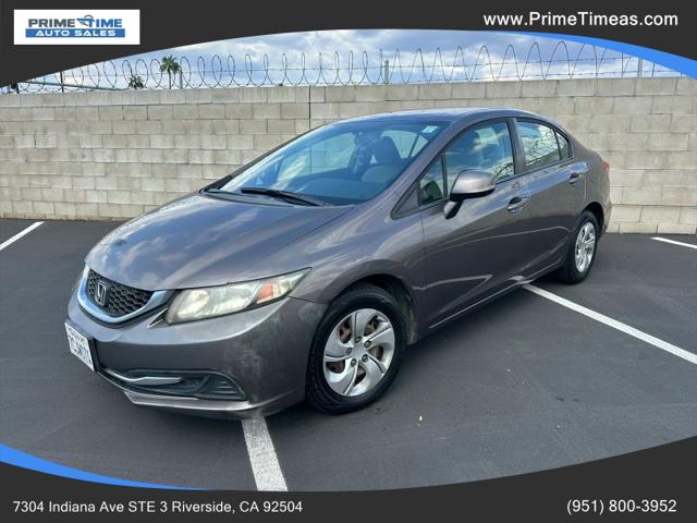 2013 Honda Civic LX for sale in Riverside, CA