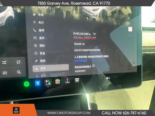 2021 Tesla Model Y Performance Dual Motor All-Wheel Drive