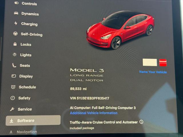 2023 Tesla Model 3 Long Range Dual Motor All-Wheel Drive