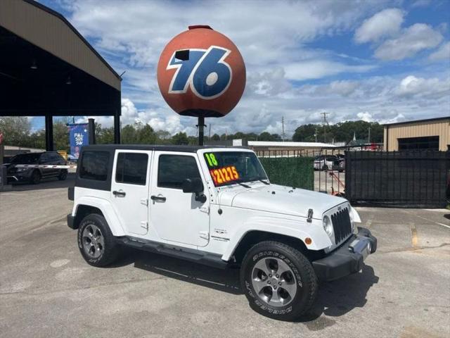 2018 Jeep Wrangler JK Unlimited Sahara 4x4 for sale in Hueytown, AL