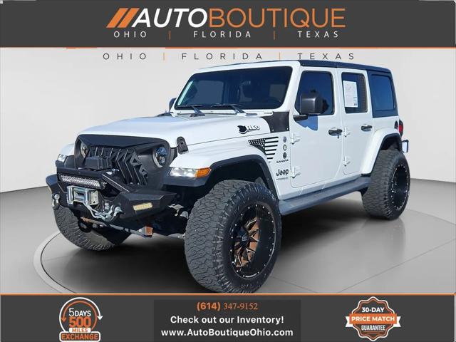 2018 Jeep Wrangler Unlimited Sahara 4x4 for sale near Columbus, OH