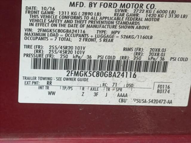 2016 Ford Flex SEL