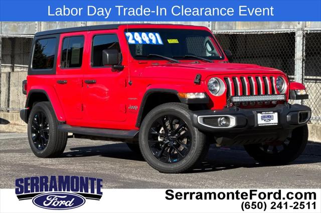 2020 Jeep Wrangler Sahara 4x4 for sale in Colma, CA