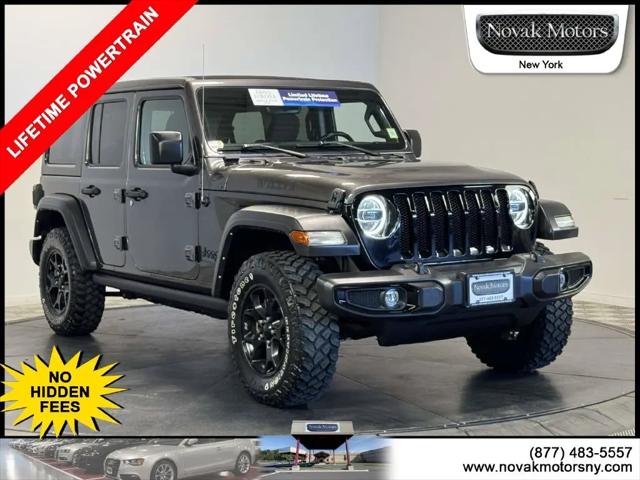 2021 Jeep Wrangler Unlimited Willys for sale in Farmingdale, NY
