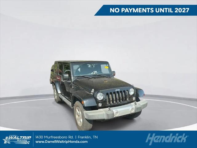 2015 Jeep Wrangler Unlimited Sahara for sale in Franklin, TN